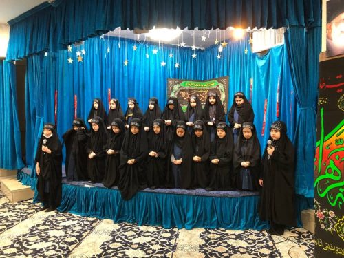 مراسم شهادت حضرت فاطمه-دبستان نرگس