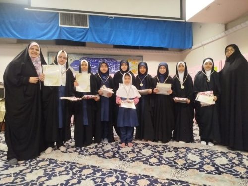 کسب مقام اول در رشته والیبال توسط تیم والیبال دبستان نرگس