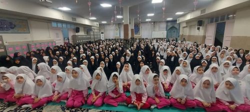 دبستان نرگس ولادت حضرت معصومه