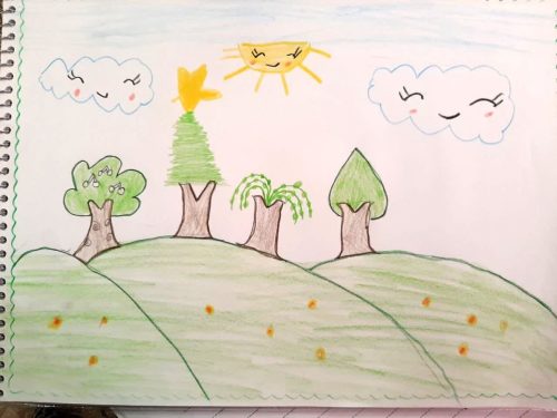 آموزش-کشیدن-درخت-مرغ-با-دست-پایه-اول3