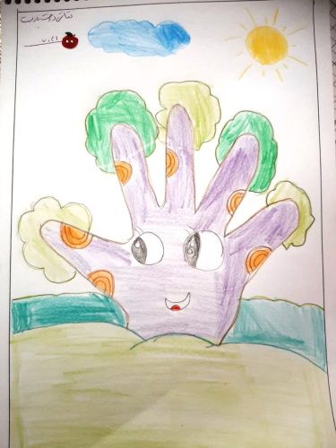 آموزش-کشیدن-درخت-مرغ-با-دست-پایه-اول5